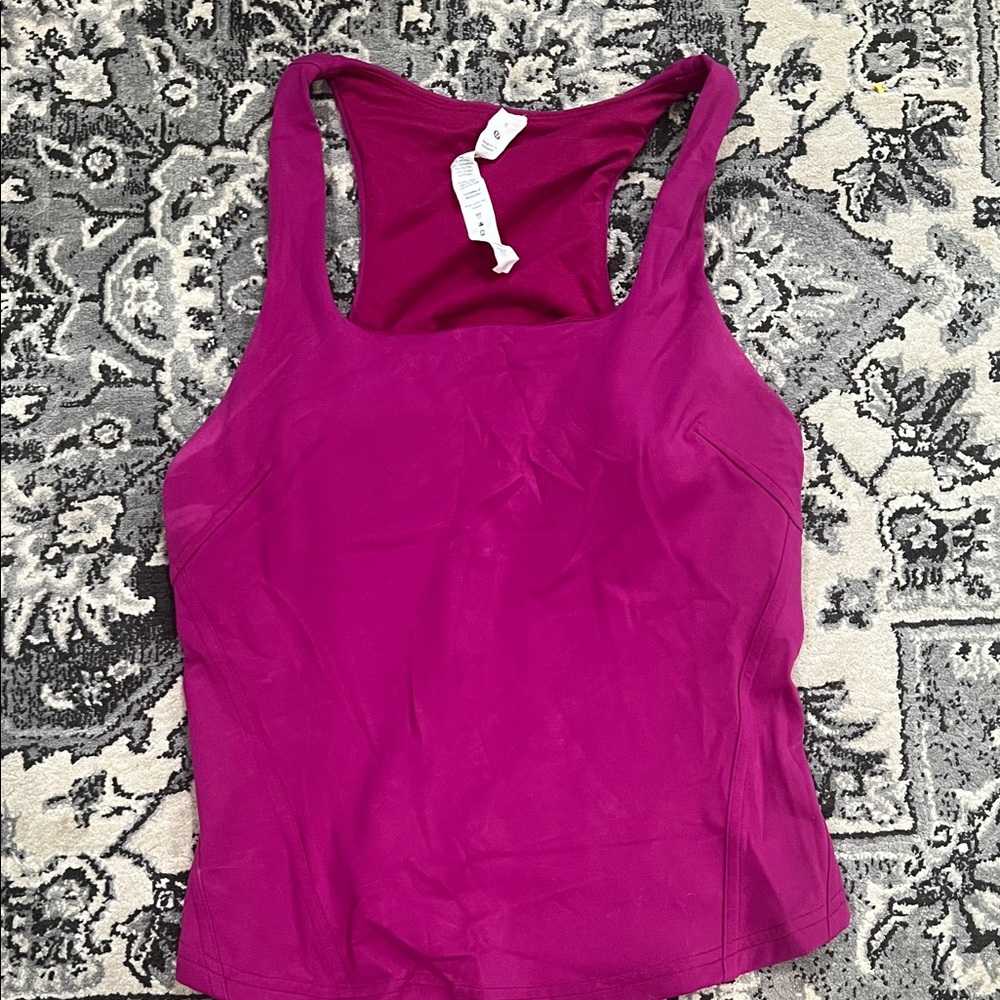 Lululemon Pink/purple Racerback Tank Top